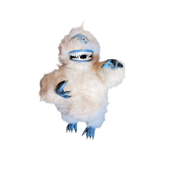 Playing Mantis 17” BUMBLE ABOMINABLE SNOW MONSTER Plush Rudolph 2001 Not Working - Picture 5 of 11